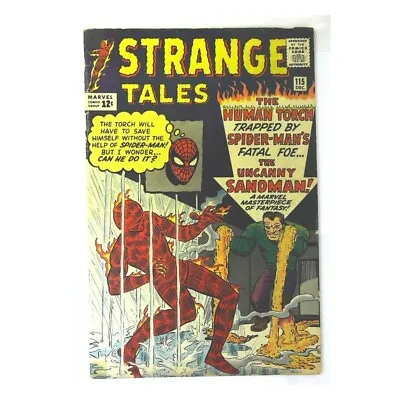 Buy Strange Tales (1951 Series) #115 In Very Good + Condition. Marvel Comics [g: • 409.14£