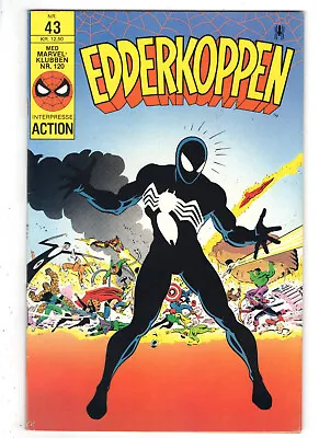 Buy Edderkoppen #43 (1988) - Grade 8.0 - Secret Wars Danish Marvel Reprints! • 159.90£