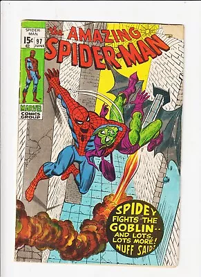 Buy Amazing Spider-Man 97  MARVEL COMIC  ROMITA Drug Issue! Green Goblin! No CCA • 16.01£