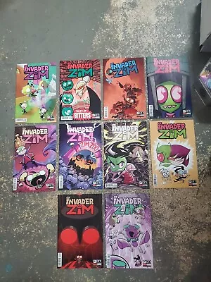 Buy ONI PRESS Invader Zim 10 Piece Comic Book Lot Issues #14-21 22 &23  • 29.52£