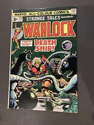 Buy Strange Tales Ft Warlock #179 -  Marvel Comics 1975 - Bk Issue • 25£
