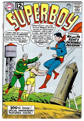 Buy SUPERBOY #100 In FN Condition A 1962 DC Silver Age Comic • 39.42£
