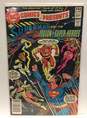 Buy DC Comics Presents Superman & The Legion Of Super-Heroes  #13  F/VF 1st Print • 3.99£