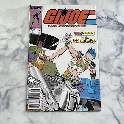Buy GI Joe ARAH Comic Book #81 Marvel Newsstand 1988 Battle Force 2000 Vs Dreadnoks • 3.99£