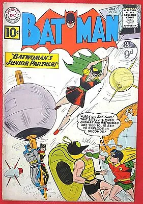 Buy Batman 141 DC Silver Age 1961 2nd Batgirl Appearance 1st Clockmaster • 248£