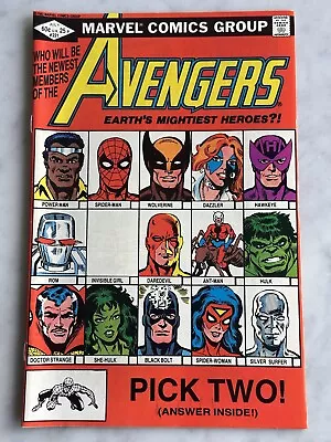 Buy Avengers #221 VF/NM 9.0 - Buy 3 For FREE Shipping! (Marvel, 1982) • 7.60£