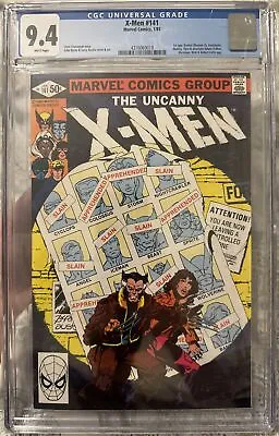 Buy Uncanny X-Men #141 CGC 9.4 🔑 1st App Of Rachel Summers 🔑 Claremont 1981 • 177.41£
