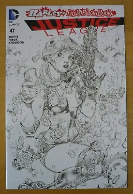 Buy Justice League #47 Harley's Little Black Book Jim Lee Pencil Cover NM (2016) DC • 8£