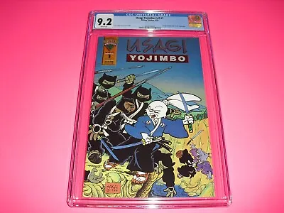 Buy Usagi Yojimbo #1 Vol 2 CGC 9.2 WHITE PAGES From 1993! Mirage TMNT App E57 • 78.83£