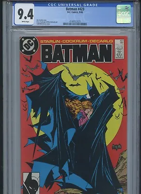 Buy Batman Vol 1 #432 1988 CGC 9.4 • 263.84£