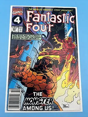 Buy Fantastic Four 357 Marvel Oct 1991 Puppet Master Alicia Masters Skrull See Pics • 3.51£