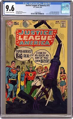 Buy Justice League Of America #73 CGC 9.6 1969 1618530023 • 410.47£