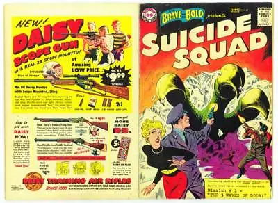 Buy Facsimile Reprint Covers Only To BRAVE AND THE BOLD #25 - 1959 - Suicide Squad • 19.76£