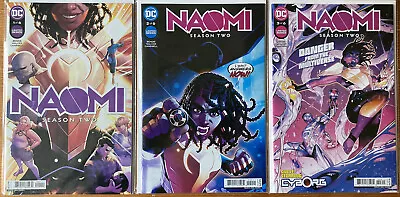 Buy NAOMI: Season Two #1-3 (2019) - DC Comics - Brian Michael Bendis, Jamal Campbell • 8£