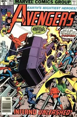 Buy Avengers, The #193 (Newsstand) VG; Marvel | Low Grade - Frank Miller - We Combin • 5.34£