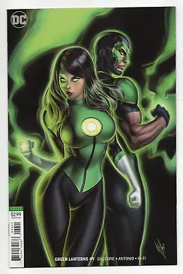 Buy Green Lanterns 49 - Warren Louw Variant Cover (modern Age 2018) - 9.2 • 7.49£