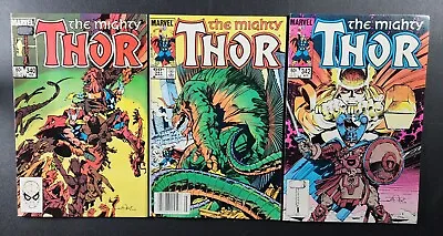 Buy The Mighty Thor #340 341 & 342  Marvel Comics 1984 VF/NM • 8.03£