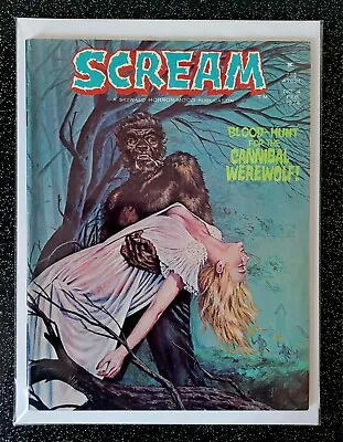 Buy Collectable Skywald Horror Comic Magazine 1974 Scream #4 STUNNING & RARE FIND • 30£