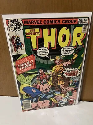 Buy Thor 276 🔑1st App RED NORWELL🔥SIF & Warrior 3🔥Thor VS Thor🔥1978 Comics🔥VF • 8.73£