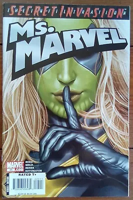 Buy Ms. Marvel 25, Secret Invasion, Marvel Comics, May 2008, Vf- • 9.99£