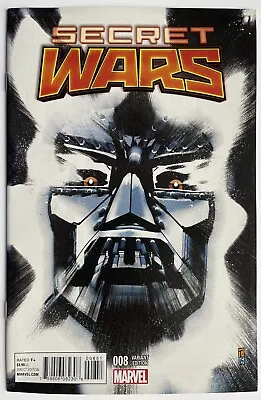 Buy Secret Wars #8 God Emperor Doom 1:25 Variant Cover Tomm Coker Marvel Comics • 29.95£