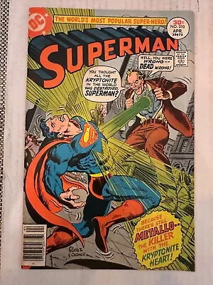 Buy Superman #310 Comic Book  1st App 2nd Metallo • 2.63£