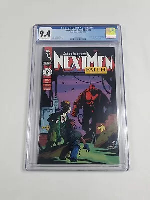 Buy Next Men #21 - CGC 9.4 WP - Dark Horse 1993 1st Full Color Appearance Of Hellboy • 138.66£