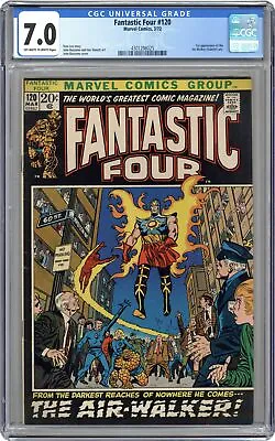 Buy Fantastic Four #120 CGC 7.0 1972 4301298025 • 138.24£