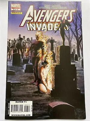 Buy AVENGERS / INVADERS #6 Marvel Comics 2008 NM • 1.99£