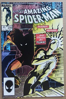 Buy THE AMAZING SPIDER-MAN #256, KEY ISSUE WITH 1st APPEARANCE OF  PUMA , NM- • 38£