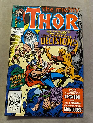 Buy Thor #408, Marvel Comics, 1989, FREE UK POSTAGE • 5.49£