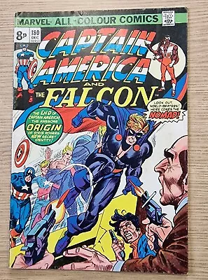 Buy Captain America #180 First Appearance Nomad . Marvel Key Comic  • 12£