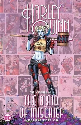 Buy Dc Comics Harley Quinn 30 Years Of The Maid Of Mischief Deluxe Hardcover Joker • 36.18£