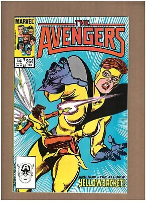 Buy Avengers #264 Marvel Comics 1986 1st Yellowjacket II VF 8.0 • 2.82£