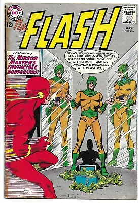 Buy The Flash #136 Vg- 3.5 The Mirror Master's Bodyguards! Kid Flash! Silver Dc! • 79.05£