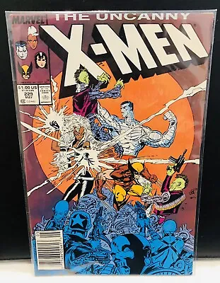 Buy UNCANNY X-MEN #229 Comic , Marvel Comics Newsstand 1st App Reavers~ • 7.24£