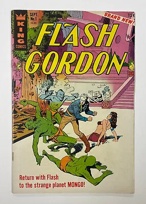 Buy Flash Gordon #1. Sept 1966. King Comics. Fn+. 1st Silver Age App Of Flash Gordon • 50£
