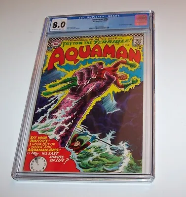 Buy Aquaman #32 - DC 1967 Silver Age Issue - CGC VF 8.0 - Ocean Master Appearance • 139.92£