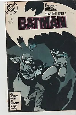 Buy Dc Comics Batman #407 (1987) 1st Print G+ • 6.95£