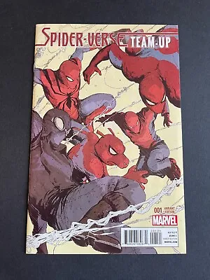 Buy Spider-Verse Team-Up #1 - 1 For 25 Retailer Incentive Variant (Marvel, 2015) NM • 38.74£