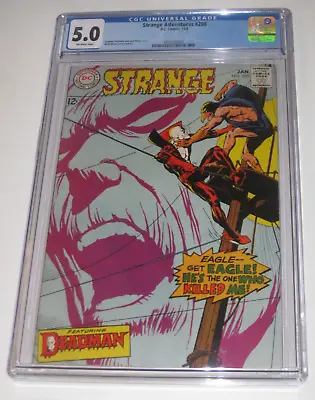 Buy Strange Adventures #208 Deadman Cgc 5.0 Dc Comics 1968 Neal Adams Art • 39.43£