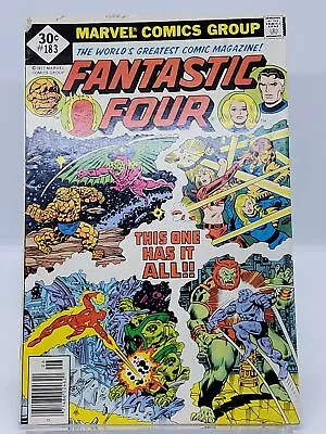 Buy Fantastic Four #183 FN Marvel 1977 • 5.91£