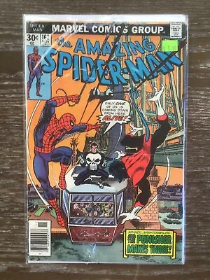 Buy The Amazing Spider-Man MARVEL Comic Nov 1976 #162 Nightcrawler & Punisher Jigsaw • 472.45£