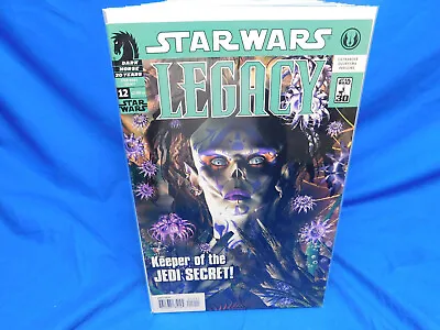Buy STAR WARS LEGACY #12 Keeper Of The Jedi Secret! Dark Horse Comics VF+ • 1.57£