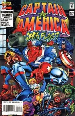 Buy Captain America (1968) # 434 (7.0-FVF) 1st App. Jack Flag 1994 • 6.30£