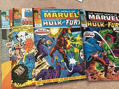 Buy Mighty World Of Marvel #268, 269, 270, 271 Hulk - VFN • 12£