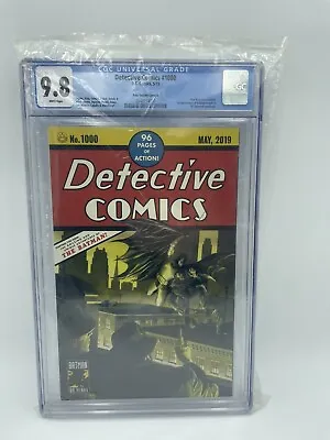 Buy Detective Comics 1000 Alex Ross Homage Variant CGC 9.8 1st Arkham Knight • 299.71£