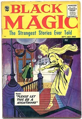 Buy Black Magic Vol. 7 #4 1960-STRANGE STORIES-PRIZE COMICS VG • 41.49£