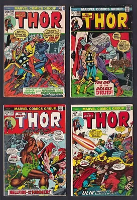 Buy Thor #208-211 Low Grade Readers Marvel 1972 1st Demon Druid • 11.19£