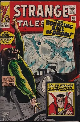 Buy Marvel Comics STRANGE TALES #131 Fantastic Four Doctor Strange Mid-Grade! • 8£